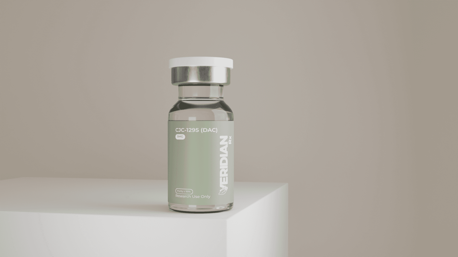 Lyophilized research vial · laboratory reference material